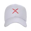 Boll Caps Classic Ripple XRP Red Baseball Cap Men Kvinnor Anpassad justerbar vuxen pappa Hat Hip Hop Snapback Hatts Trucker