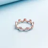 Anelli con corona di fiori placcati in oro per Pandora Autentici gioielli in argento sterling per matrimoni firmati per donne Fidanzata Regalo Anello d'amore con scatola originale