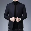 남자 재킷 브랜드 캐주얼 패션 야구 칼라 가을 겨울 남성 코트 남자 의류 패션 재킷 솔리드 클래식 윈드 브레이커 230328