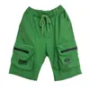 Shorts elk in babyjongens Casual vaste kleur elastische taille jongen broek zomer kalf lengte kinderbroeken korte kinderen kleding 230327