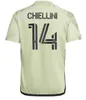 23 24 25 LAFC soccer jerseys 2023 2024 VELA CHIELLINI ACOSTA D.BOUANGA KAYE ROSSI Los Angeles FC Football Jersey