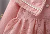 Flickans klänningar Spring Princess Lace Baby Girl Dress for Toddler Girls Clothing Year Baby Birthday Party Tutu Dresses 0-3 Y Baby Clothes