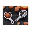 Other Kitchen Tools Creative Egg Yolk Separator 304 Stainless Steel Utensils For Making Mask Ba Dhta0