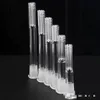 6 gewapend glas downstem diffuser met 14 mm vrouwelijk tot 19 mm mannelijk gewrichtsglas naar beneden stengel voor glazen bongs waterleidingen