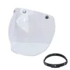 Casques de moto Universal Flip Up Lens Bubble Visor Face Shield- Mask- For Motorcycles Helmet