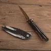 1PCS G3551 Flipper Solding Knife D2 Satin Tanto Blade Black G10 z nożami do stali ze stali nierdzewnej noża na zewnątrz noży EDC kieszonkowe