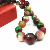 Kedjor 6-14 mm tillbehör Multicolor Turkiet Natural Stone Tower Halsband Kedja för kvinnor flickor julklappar smycken