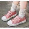 First Walkers White Kids Chaussures Classic Casual Toile Bouptir des baskets Boys Brands Girls Toddler Girls Sport Running Children Trainers 230328