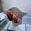 Fashion design flowers Street Hats Baseball Cap Ball Caps for Man Woman Adjustable Bucket Hat Beanies Dome Top Quality