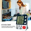 Kitchen Timers Kitchen Timer Digital Timers 3 Channels Magnetic Count Up Countdown Timer Clock With Large LCD Display And Adjustable Volume 230328