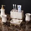 Liquid Soap Dispenser Aksesoris Kamar Mandi Seri Glasir Retak Sabun Cuci Piring Tumbler dan Tempat Sikat Gigi Gaya Retro Mewah 230328