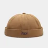 Cappello Docker versatile per uomini Cappelli da marinaio berretto Cappelli insoliti in cotone traspirante Autunno retrompugo retrò donne hip hop cappelli HCS256