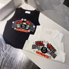 Maglietta Brand Summer Fashion Runway Women's Women Sweet Flower Tanks New Knitting Sleeveless Letter Vest Round Neck Tops