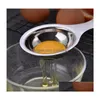 Other Kitchen Tools Creative Egg Yolk Separator 304 Stainless Steel Utensils For Making Mask Ba Dhta0