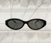 Black Cat Eye Pearls Sunglasses for Women Shiny Black Grey Glasses Sunnies Designers Sunglasses Sonnenbrille Sun Shades UV400 Eyewear wth Box