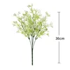 Decorative Flowers Artificial Plant Simulation Small Snow Fruit Fake Flower Wedding Bridal Bouquet Greening Project Background Wall