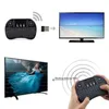 Mini i8 Teclado sem fio Backlight Backlit 2.4g Air Mouse Controle remoto Touchpad Bateria de lítio recarregável para Android TV Box