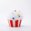 Bath Brushes Sponges Scrubbers Ice Cream Rainbow Cartoon Ball New Creative Sponge Cone Bathball Flower SN730