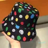 Designer Denim Bucket Hat Sun Cap pour les femmes 2023 Spring Mens Colorful Dot Cowboy Beanie