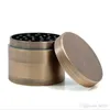 Smoking Pipes Smoke Crusher of Four-Layer Smoke Grinder with 63MM Zinc Alloy Diameter