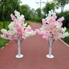 Fiori decorativi Ghirlande di fiori artificiali 150 cm Fiori di ciliegio Centro commerciale per matrimoni Strada Celebrazione Cestino Cerimonia di apertura Puntelli