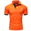 Hommes Polos D'été Revers POLO Chemise À Manches Courtes hauts HAZZYS hommes D'affaires Décontracté Jeunes Hauts mode coréenne vêtements polo chemise 230328