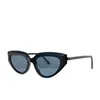 10% de descuento en gafas de sol nuevas para hombres y mujeres de diseñador de lujo 20% de descuento en moda Cat Eye INS en línea Rojo Mismo estilo Masculino