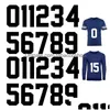 Andere Heimtextilien-Ideen zum Aufbügeln, Zahlen, Sport-T-Shirt, Wärmeübertragungsaufkleber, 0 bis 9, Trikot-Nummer, zum Selbermachen für den Fuß Dhjhg