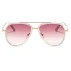 النظارات الشمسية الموضة All In Women Mirror Quay Shades Designer Brandient Pilot Female Eyewear