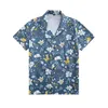 2023 Summer New Men's Designer Shirt Men Hawaii Floral Letter Print Tshirt Beach koszulka Najwyższa jakość Hip Hop Krótkie koszulki Mens Casual T-shirt