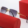 Acessórios de moda Os óculos de sol de luxo masculino feminino de metal artesanato frito torcem os óculos escuros da perna katy Óculos de sol de alta qualidade Classic Glasses Presente