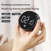 Kök Timers Magnet Digital Timer For Kitchen Cooking Dusch Studie Stoppur LED -räknare Alarm Påminn Manual Electronic Countdown 230328