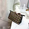 Plaid Makeup Bags Women's Large Capacity Portable Ins Travel Cosmetics Storage Toiletry Bag