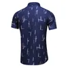 Chemises décontractées pour hommes Fashion 9 Style Design à manches courtes Shirt décontractées Brous de plage de plage masculine Vêtements d'été Asian Taille M-XXXL 4XL 5XL 230328