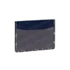 Toppkvalitetsdesignkorthållare mini plånbok läder med boxväska mode kvinnliga män purses mens nyckelring kredit mynt mini väska charm brun duk