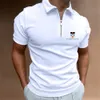 Polos masculinos Marca Golf Vestuário Top Esportes Lazer Negócios Polo Camisa de Verão 230328