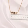 Lyxdesignhalsband 18K guldpläterat märke i rostfritt stål Halsband Chokerkedja Brevhänge Mode Bröllopssmycken för kvinnor Tillbehör Kärlekspresenter AA2075