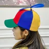 Ball Caps Rainbow Bamboo Dragonfly Baseball Cap Funny Helikopter Propeller Adventure Dad Hat Snapback dla dorosłych dzieci