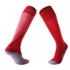 Мужчины женщины команды футбольные носки колена с высоким содержанием теленка Сжатие спортивные носки длинные трубки.