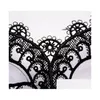 Party Masks New Masquerade Black Sexy Lace Mask Retro Fun Lily Of The Valley Side Wy788 Drop Delivery 202 Dh8Ok