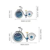 Horloges murales Qualité Acrylique Montre Suspendue sur le vélo d'art Designer Quartz Chambre silencieuse Décor à la maison Horloge