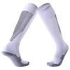 Men Women Team Soccer Socks Knee High Calf Compression Athletic Long Tube Socks Running Training Football Thickening Keep Warm Sock Teens