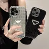 Vacker designer Rhinestone Phone Cases iPhone 15 14 13 12 Pro Max HI Quality Purse 18 17 16 15Pro 14pro 13pro 13 12Pro 12 11 X Xs 7 8 Fall med logotypförpackning