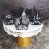 Involucri per cupcake di Halloween Tazza da forno Scava fuori Black Cat Spider Castle Zucca Paper Cake Wrapper Decorazioni per feste