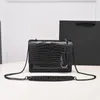 Women Bag SUNSET Handbag Fashion Crossbody genuine leather Crocodile pattern High quality chain shoulder bags Messenger Clutch Cross Body Designer handbags Purse