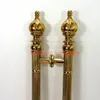 Handles & Pulls Interior El KTV Door Antique Wooden Handle Sliding Large Glass Titanium Color 800mm