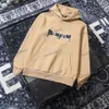 Xinxinbuy Mannen designer Hoodies VERNIETIGD Brief Parijs gat print katoen Trui vrouwen rood groen zwart wit paars oversized XS-L