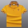 New Designer Polo Shirts Men Luxury Polo Casual Men Polo Bee Letter Print Embroidery Fashion High Street Asian size M-3XL