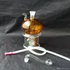 Bolsa de folga de cachimbo de cachimbo de cachimbo, cachimbos de bongues por atacado Tubos de queimador de óleo Plíticas de óleo de tubo de vidro