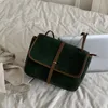 Abendtaschen Vintage Umhängetasche Matte Leder Messenger Für Frauen Faux Wildleder Damen Umhängetasche Große Kapazität Weibliche Handtaschen